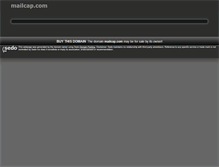 Tablet Screenshot of mailcap.com